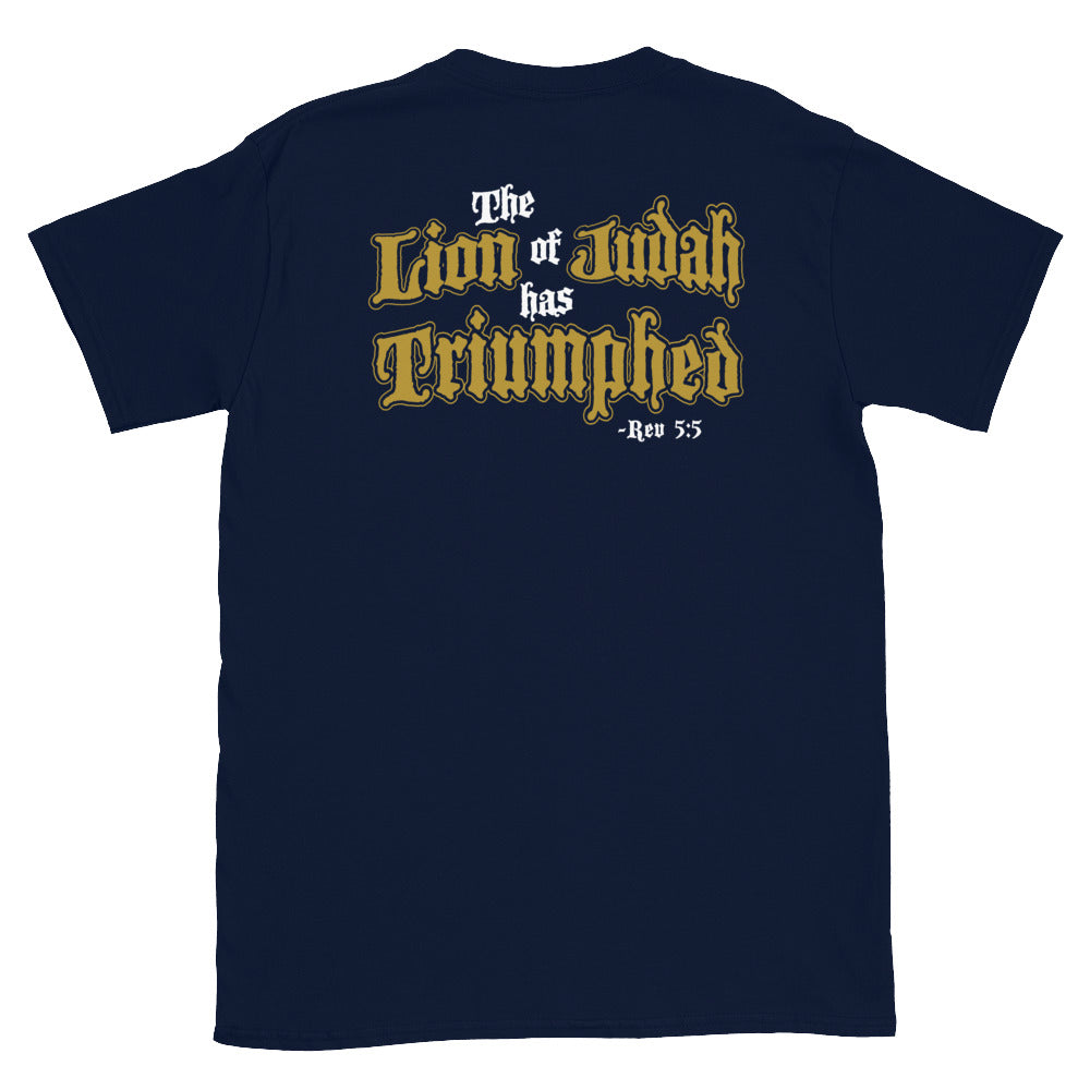 The LION OF JUDAH T-Shirt (Navy)