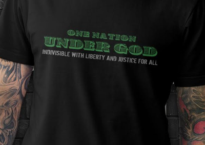 ONE NATION Under God - Patriotic Shirt