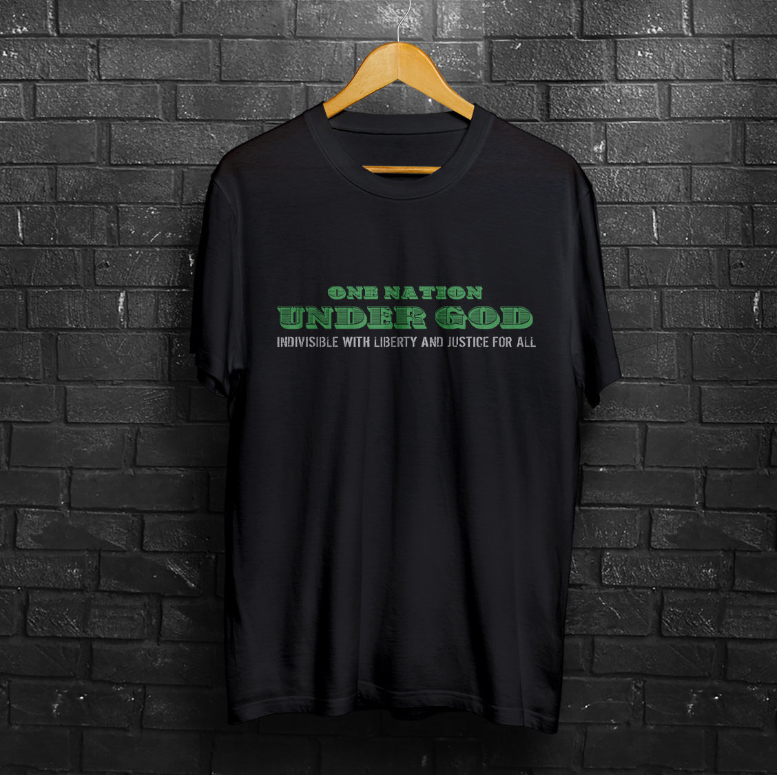 ONE NATION Under God - Patriotic Shirt