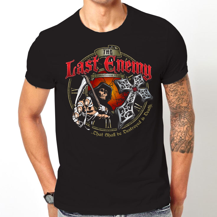 The LAST ENEMY Death - T-Shirt (multi-color)