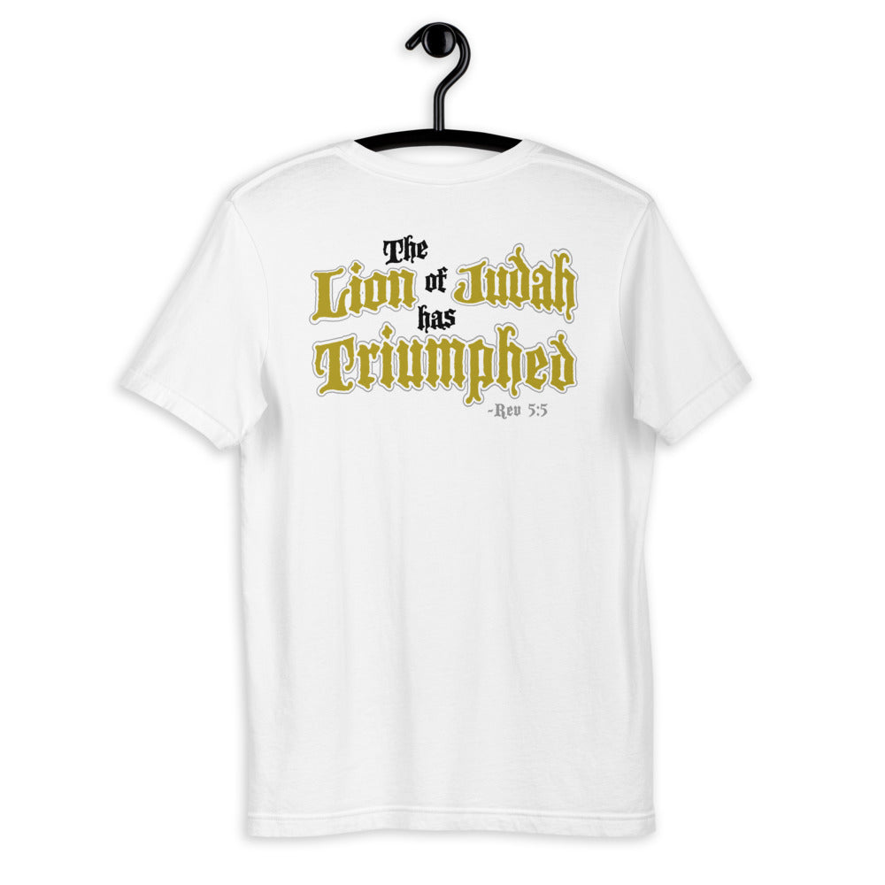 LION OF JUDAH  T-Shirt - (White)