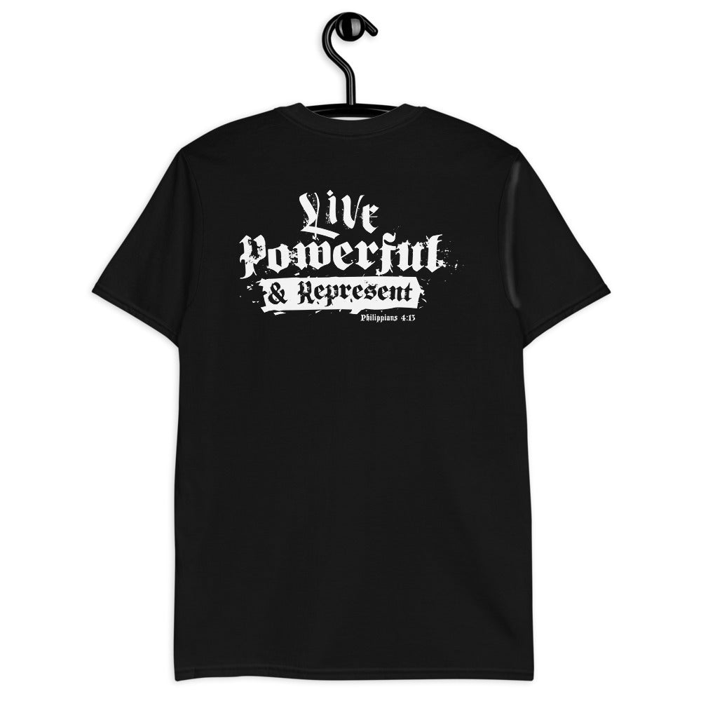 BeastLIFE Brand Classic Cross Logo B&W T-Shirt