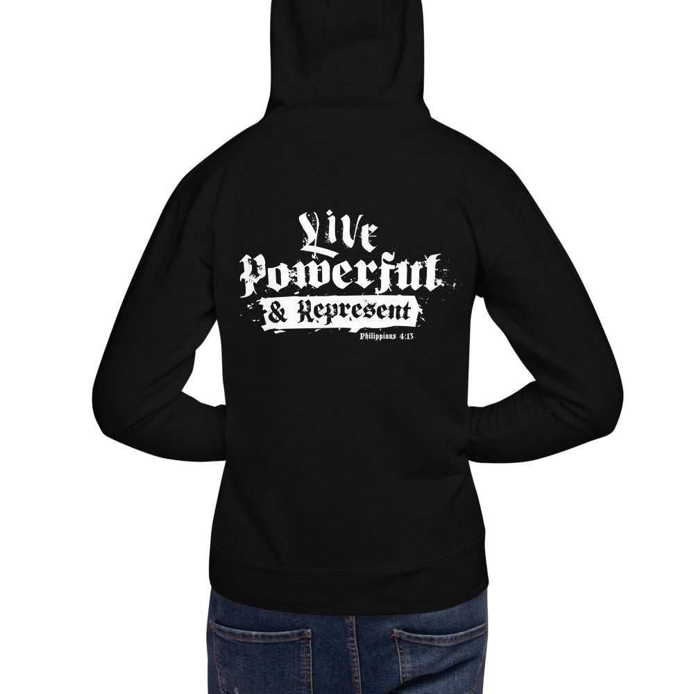 BeastLIFE Logo Premium Hoodie B&W (F&B Graphic)