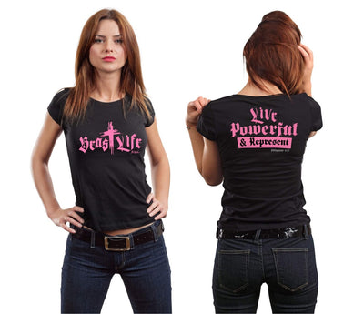 BLB Pink Logo t-shirt