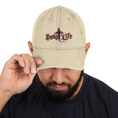 Distressed Look Hat - BeastLIFE Logo